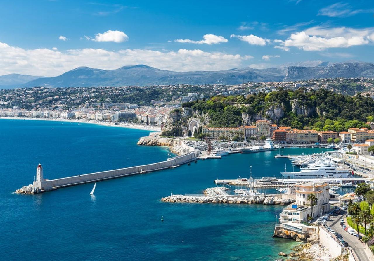 Grand H -F2, Face Vieux- Nice, Terrasse, Ascenseur, Climatisation, Terrace - Nice City Center Exterior foto