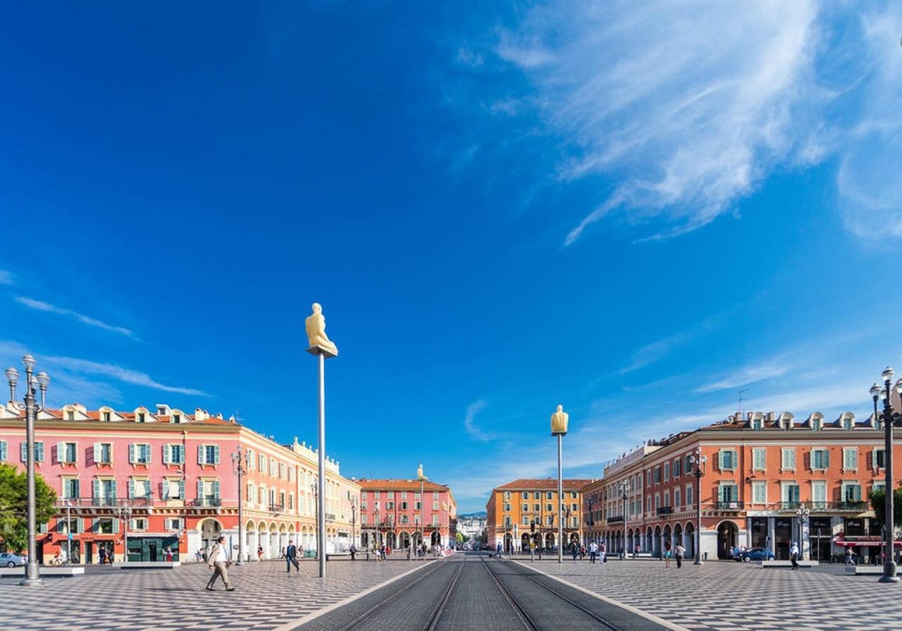 Grand H -F2, Face Vieux- Nice, Terrasse, Ascenseur, Climatisation, Terrace - Nice City Center Exterior foto