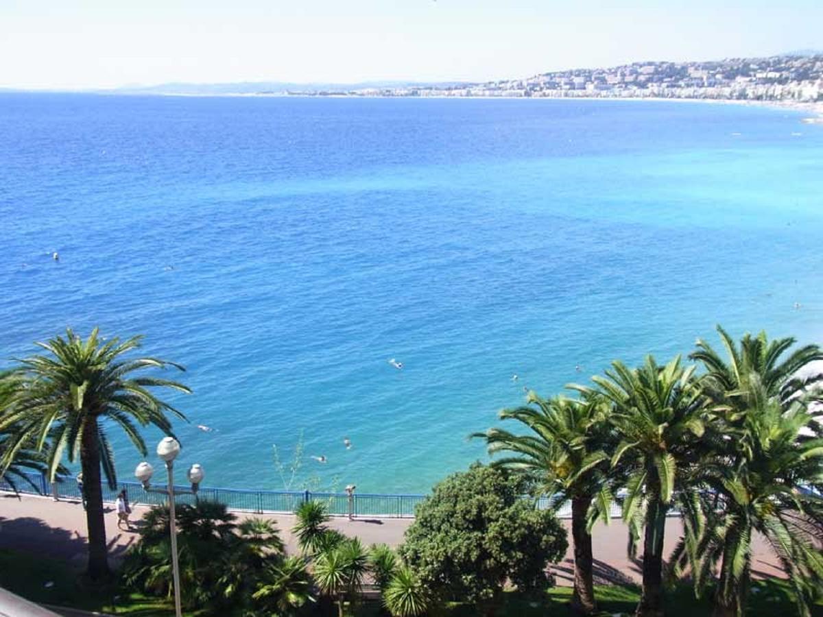 Grand H -F2, Face Vieux- Nice, Terrasse, Ascenseur, Climatisation, Terrace - Nice City Center Exterior foto