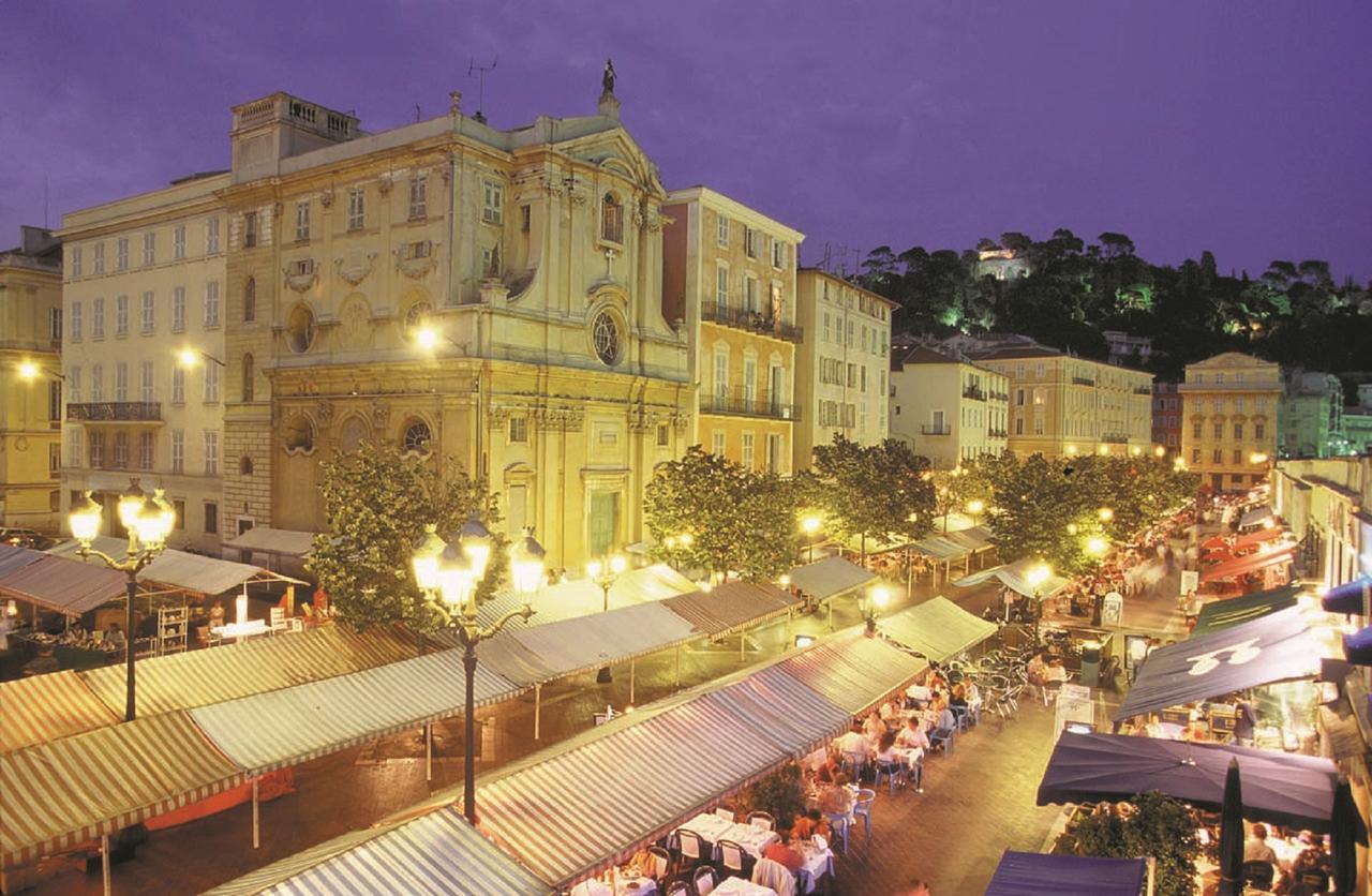 Grand H -F2, Face Vieux- Nice, Terrasse, Ascenseur, Climatisation, Terrace - Nice City Center Exterior foto