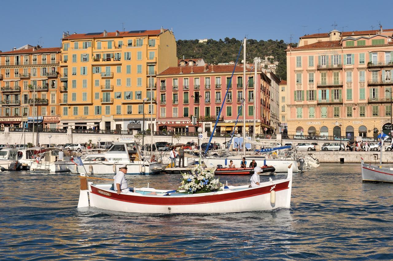 Grand H -F2, Face Vieux- Nice, Terrasse, Ascenseur, Climatisation, Terrace - Nice City Center Exterior foto