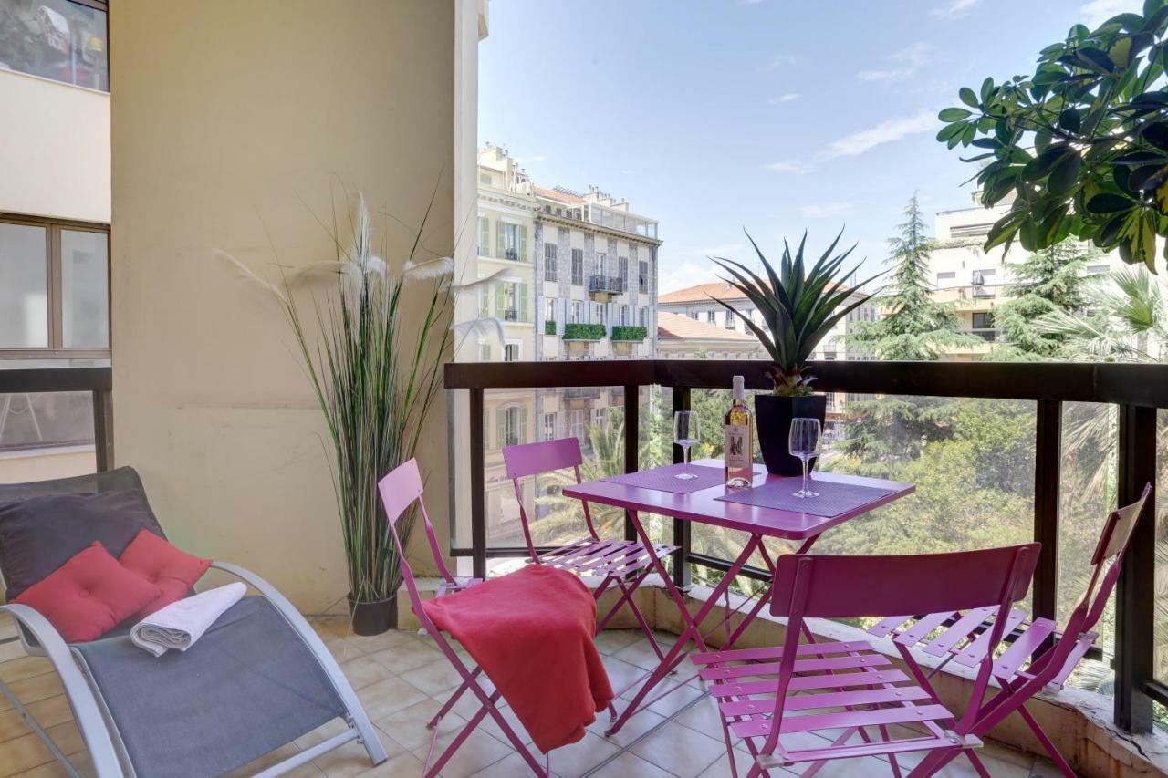 Grand H -F2, Face Vieux- Nice, Terrasse, Ascenseur, Climatisation, Terrace - Nice City Center Exterior foto